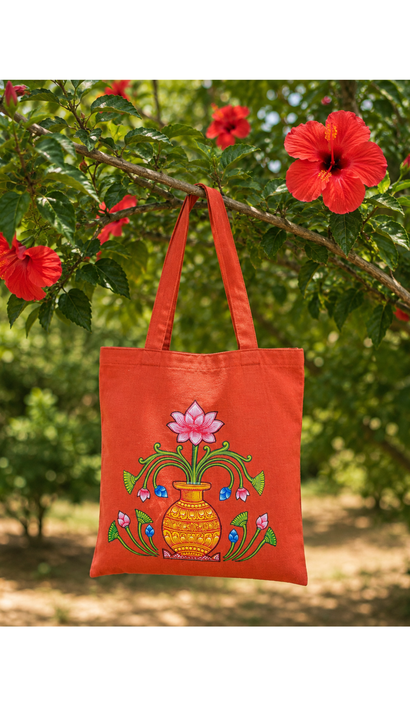 The Hibiscus Tote - Spring Collection